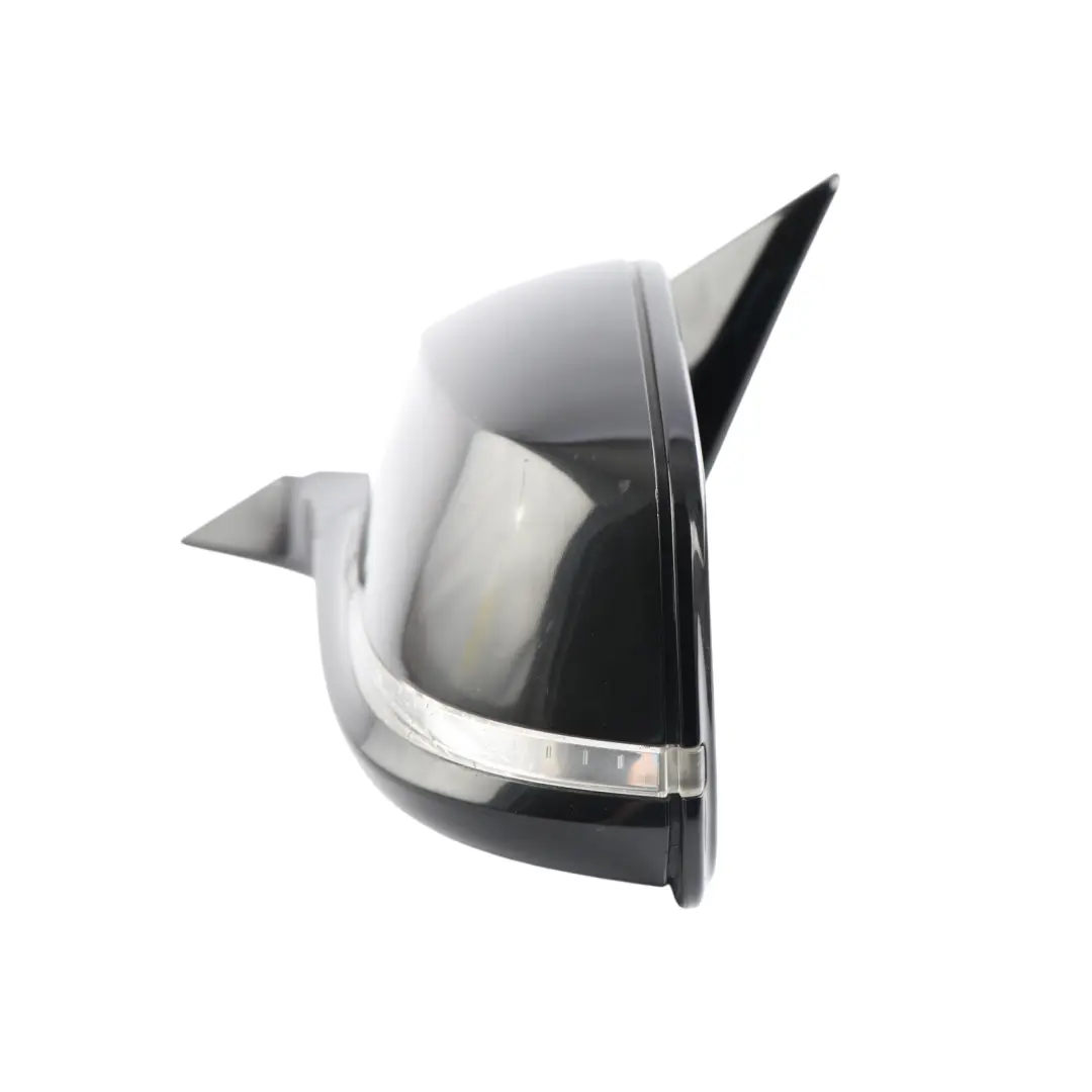 BMW F21 F22 Left Wing Mirror N/S High Gloss Schwarz 2 Black 668 - SKU RHD-7268599-SCH - Part number 7268599