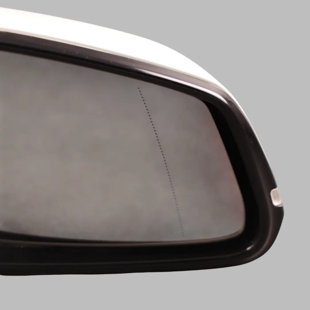 BMW 1 2 Series F21 F22 1 Right Wing Mirror High Gloss Alpinweiss Alpine White - SKU RHD-7268600-AW1 - Part number 7268600