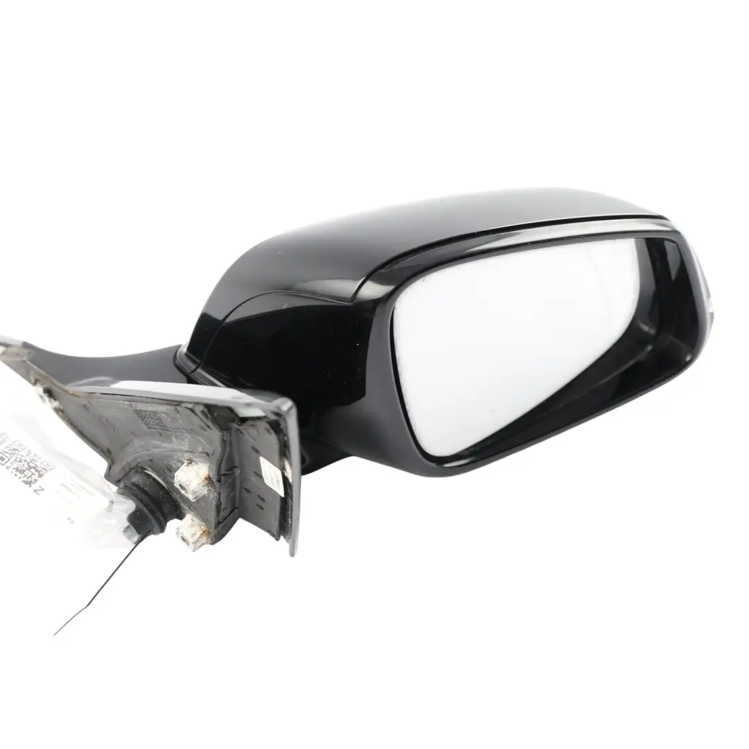 BMW F21 F22 F23 Wing Mirror Door Right O/S High Gloss 6 Pins Black - SKU 7268600-BLK - Part number 7268600