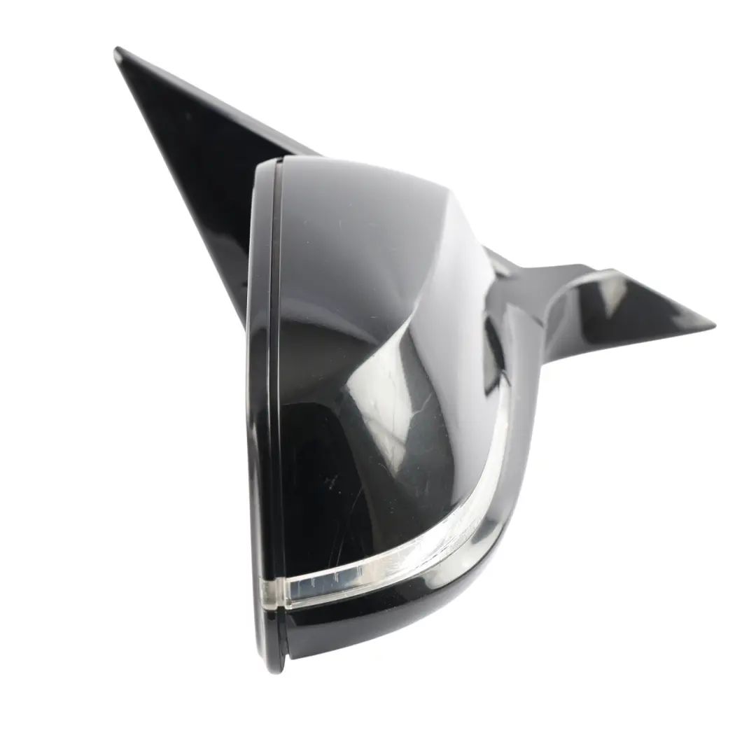 Wing Mirror Door Right O/S High Gloss 6 Pins Black to BMW F21 F22 F23 with Part number 7268600 BMW F21 F22 F23 Wing Mirror Door Right O/S High Gloss 6 Pins Black - SKU 7268600-BLK - Part number 7268600