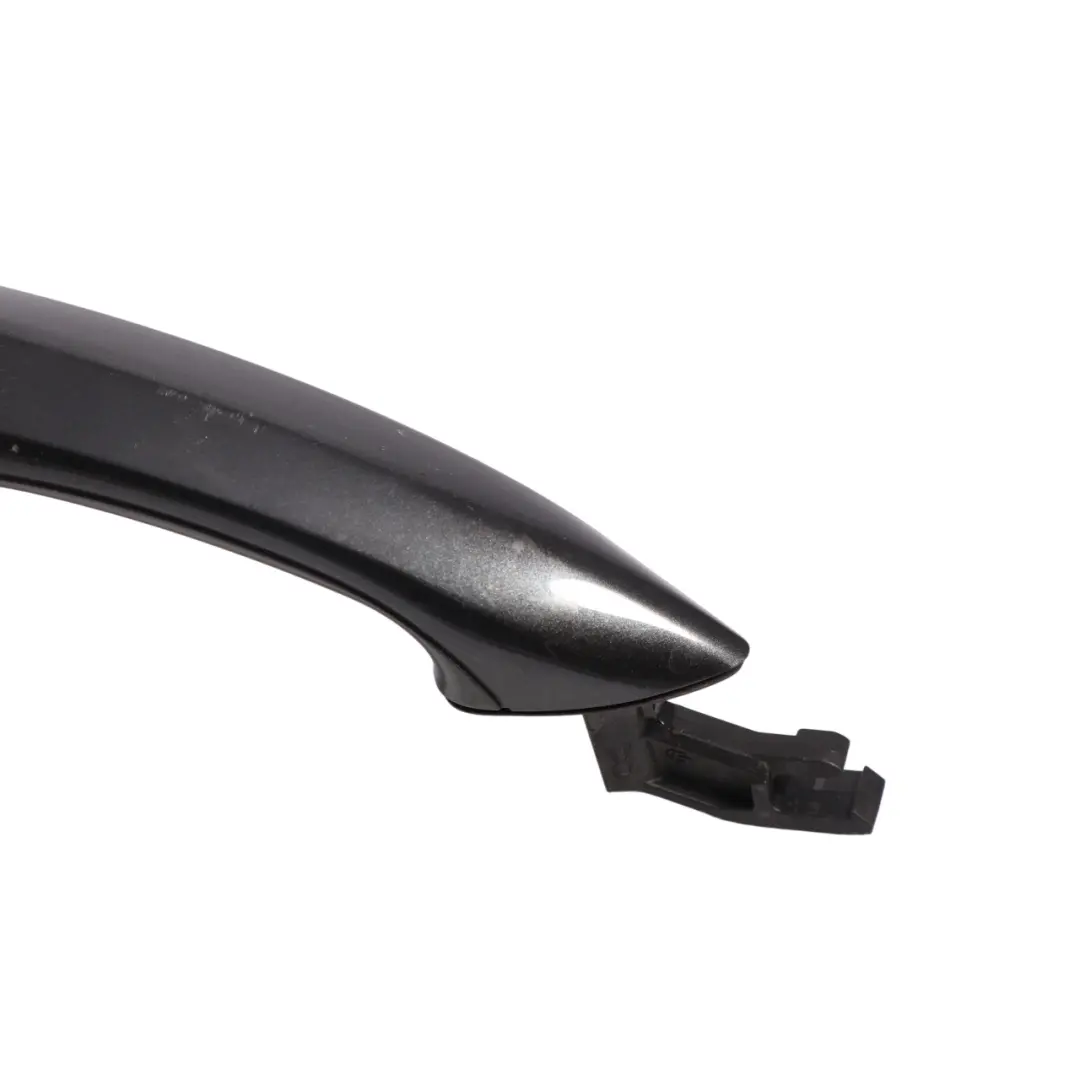BMW F10 F11 Exterior Grab Handle Front Right O/S Sophisto Grey Brilliant 2 - B90 - SKU RHD-7276244-SBR - Part number 7276244