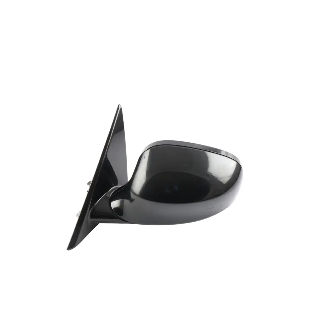  Wing Mirror BMW E90 E91 LCI M Sport Power Fold Left N/S 3 Pin Black Sapphire 475 - SKU RHD-7282585-BS - Part number 7282585
