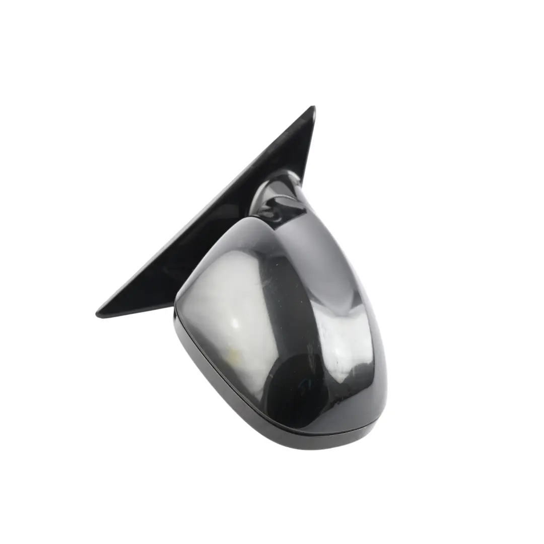 BMW E90 E91 LCI Wing Mirror M Sport Power Fold Right O/S Black Sapphire - 475 - SKU RHD-7282586-BS1 - Part number 7282586