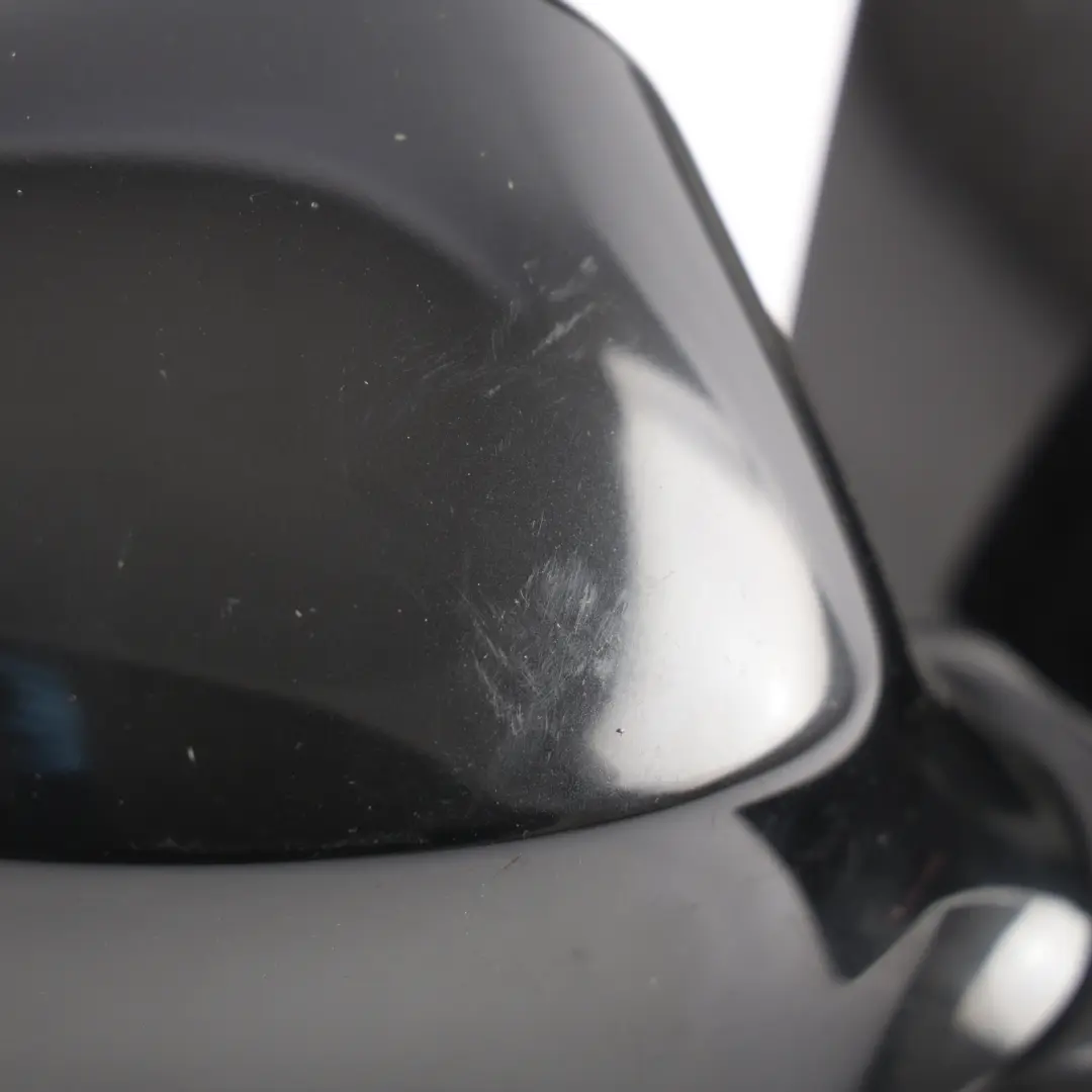 Wing Mirror M Sport Power Fold Right O/S Black Sapphire - 475 to BMW E90 E91 LCI with Part number 7282586 BMW E90 E91 LCI Wing Mirror M Sport Power Fold Right O/S Black Sapphire - 475 - SKU RHD-7282586-BS1 - Part number 7282586