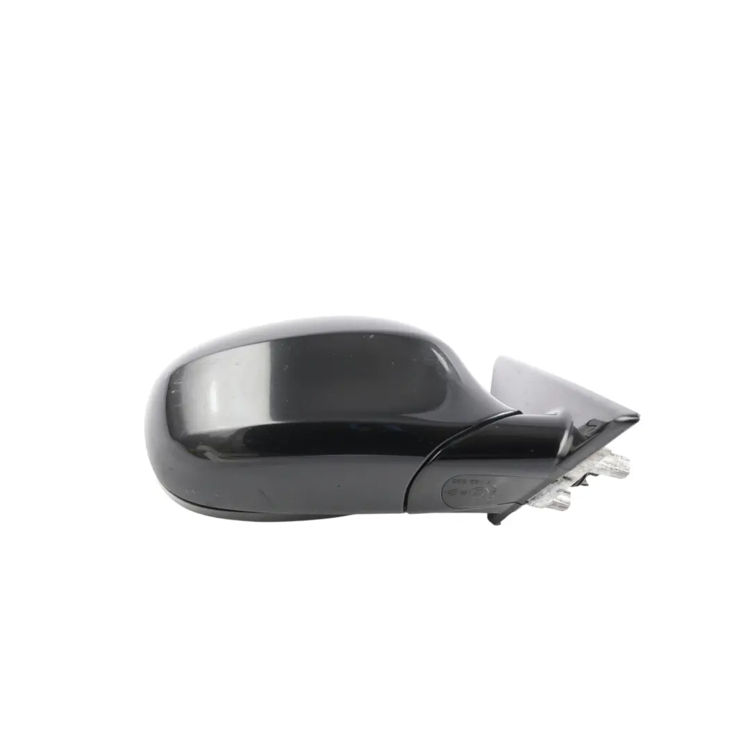 BMW E90 E91 LCI Wing Mirror M Sport Power Fold Right O/S Black Sapphire - 475 - SKU RHD-7282586-BS1 - Part number 7282586