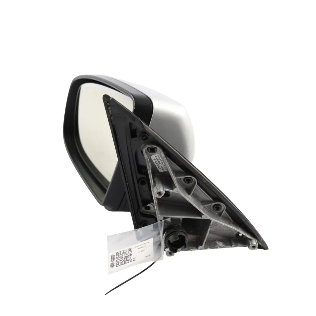  Wing Mirror BMW X5 E70 Auto Dip Heated Left Door N/S Titan Silver Metallic - 354 - SKU rhd-7282723-TS - Part number 7282723