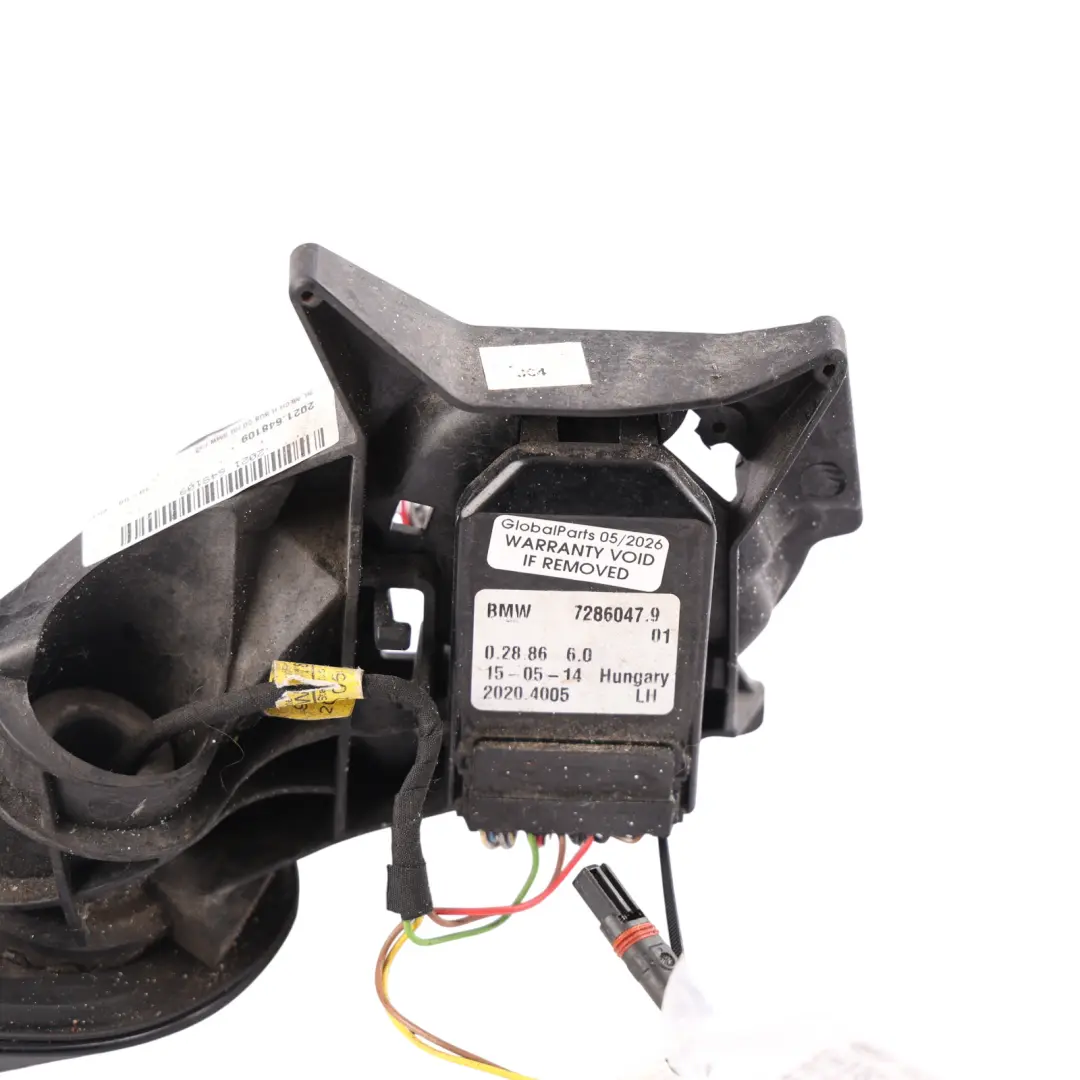 BMW 4 F32 F33 M Sport High Gloss Heated Left Wing Mirror N/S Carrier Base Mount - SKU RHD-7285219-3 - Part number 7285219