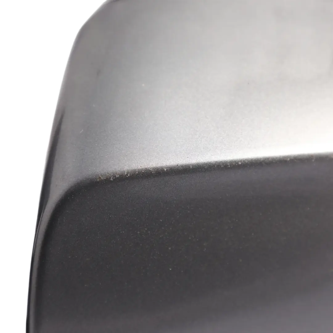 BMW F12 F13 Door Wing Mirror Heated Left N/S High Gloss Spacegrau Metallic - A52 - SKU RHD-7286409-SCG - Part number 7286409