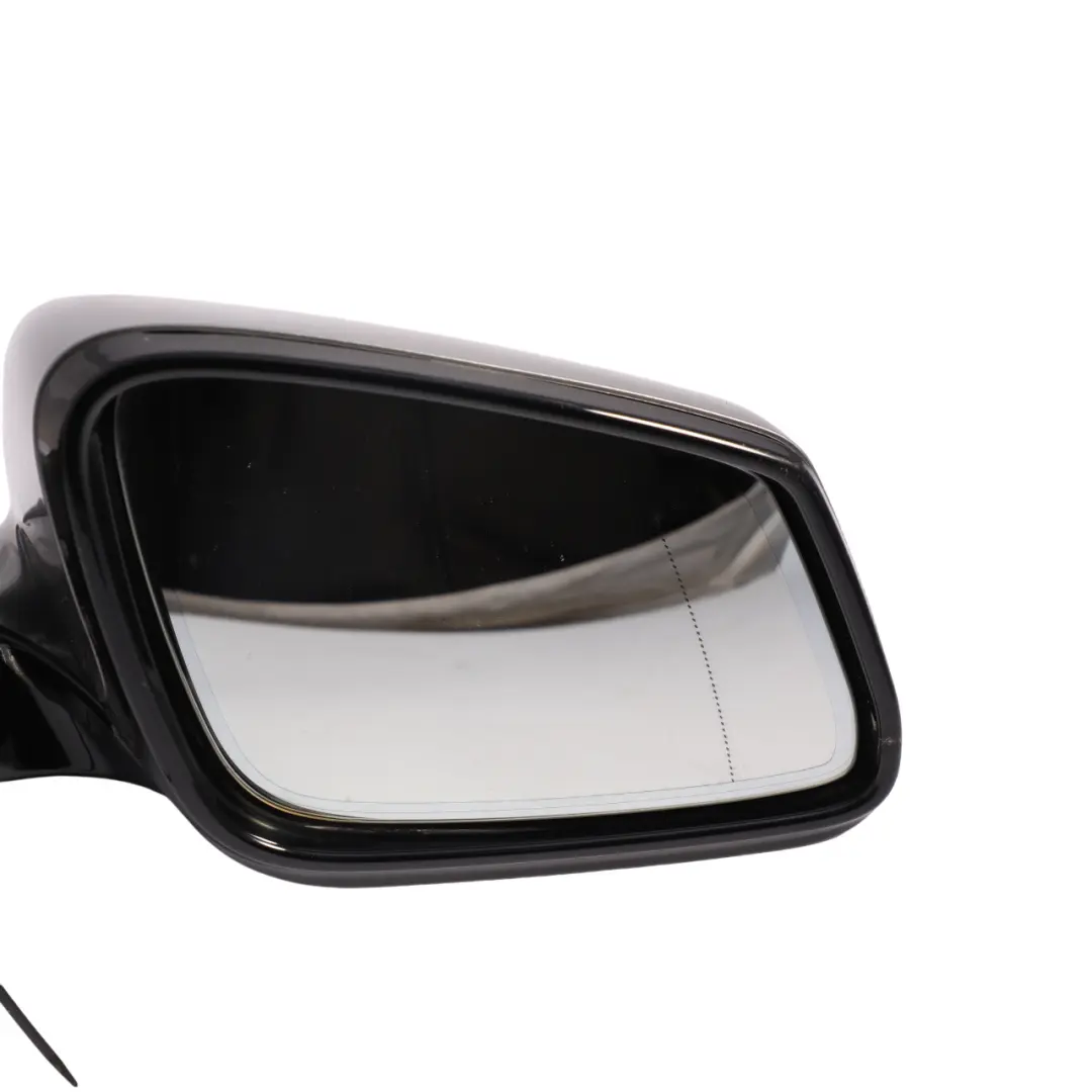BMW F12 F13 Door Wing Mirror Heated Right O/S High Gloss Spacegrau Metallic A52 - SKU RHD-7286410-SCG - Part number 7286410