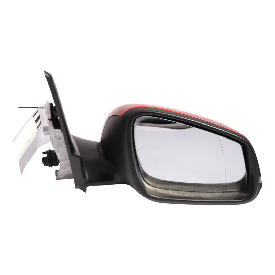 Heated Right Wing Mirror O/S Valencia Orange Metallic - B44 to BMW X1 E84 with Part number 7307158 BMW X1 E84 Heated Right Wing Mirror O/S Valencia Orange Metallic - B44 - SKU RHD-7307158-ORG - Part number 7307158
