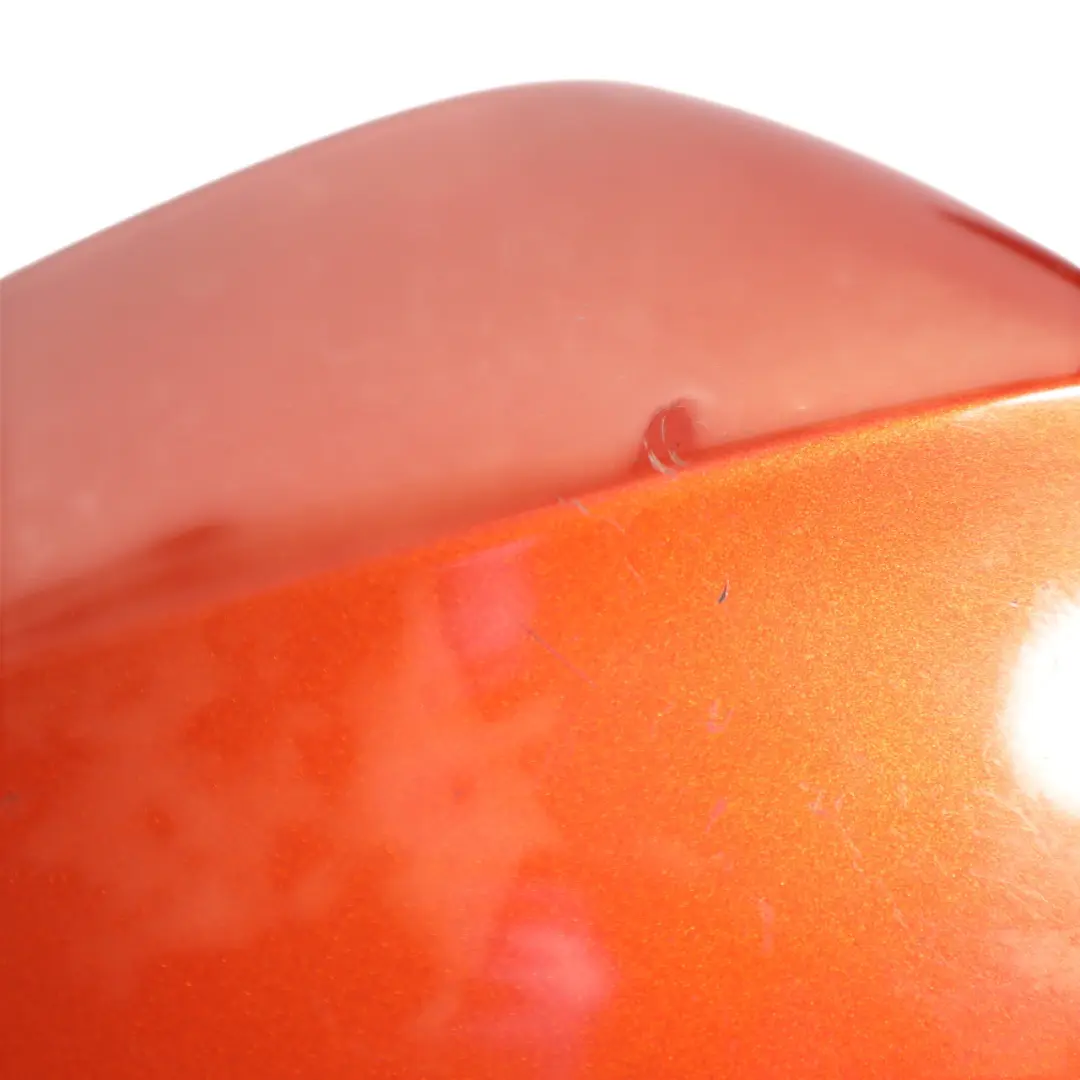 BMW X1 E84 Heated Right Wing Mirror O/S Valencia Orange Metallic - B44 - SKU RHD-7307158-ORG - Part number 7307158