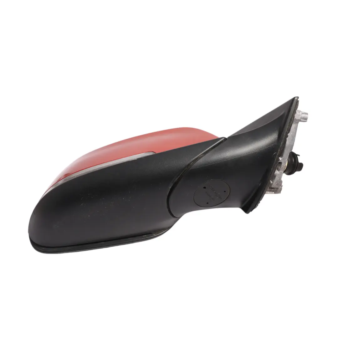 Heated Right Wing Mirror O/S Valencia Orange Metallic - B44 to BMW X1 E84 with Part number 7307158 BMW X1 E84 Heated Right Wing Mirror O/S Valencia Orange Metallic - B44 - SKU RHD-7307158-ORG - Part number 7307158