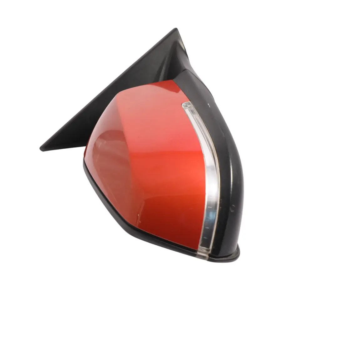 BMW X1 E84 Heated Right Wing Mirror O/S Valencia Orange Metallic - B44 - SKU RHD-7307158-ORG - Part number 7307158