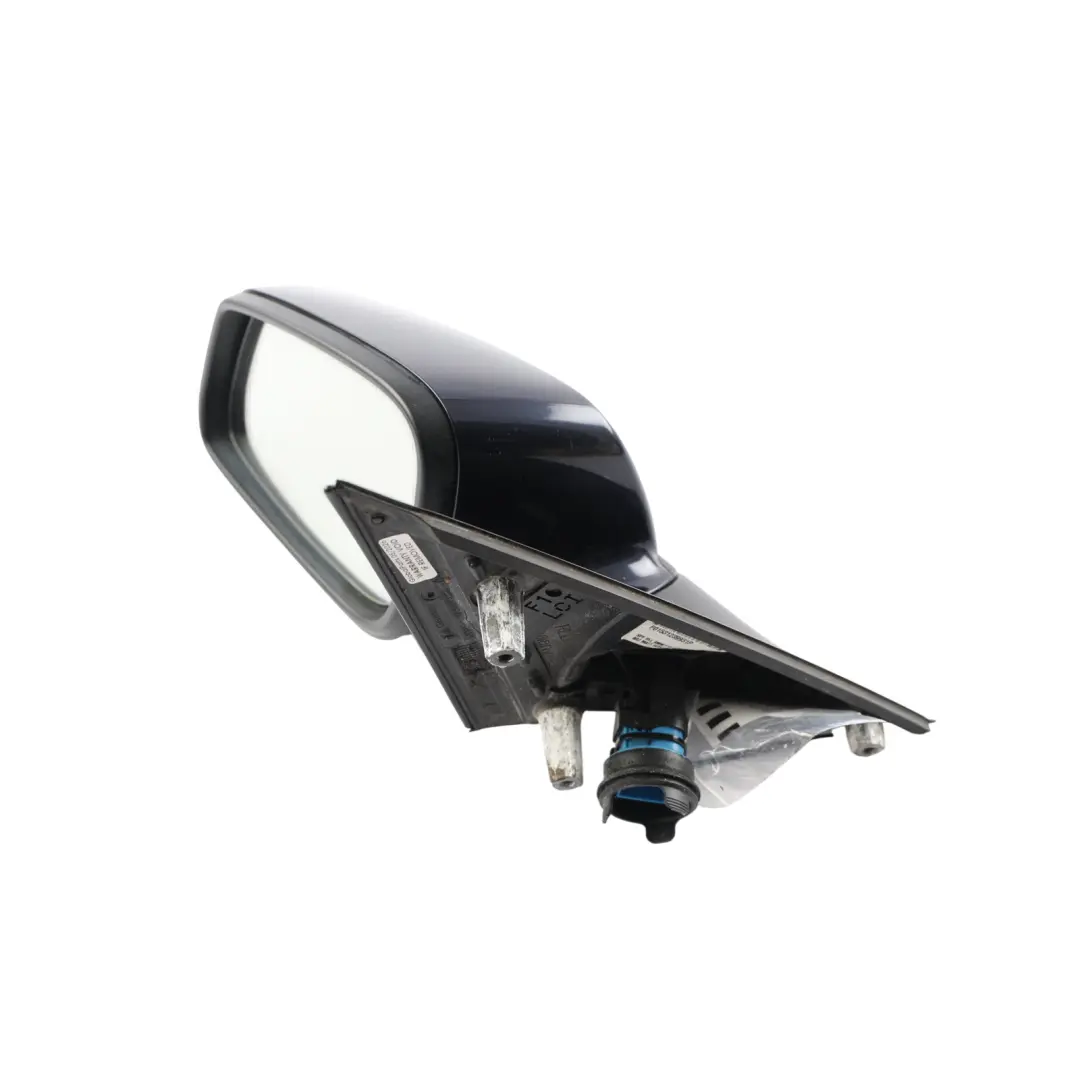 BMW F11 Side Wing Mirror Exterior Heated Left N/S Imperial Blue A89 - SKU RHD-7321845-IBB1 - Part number 7321845
