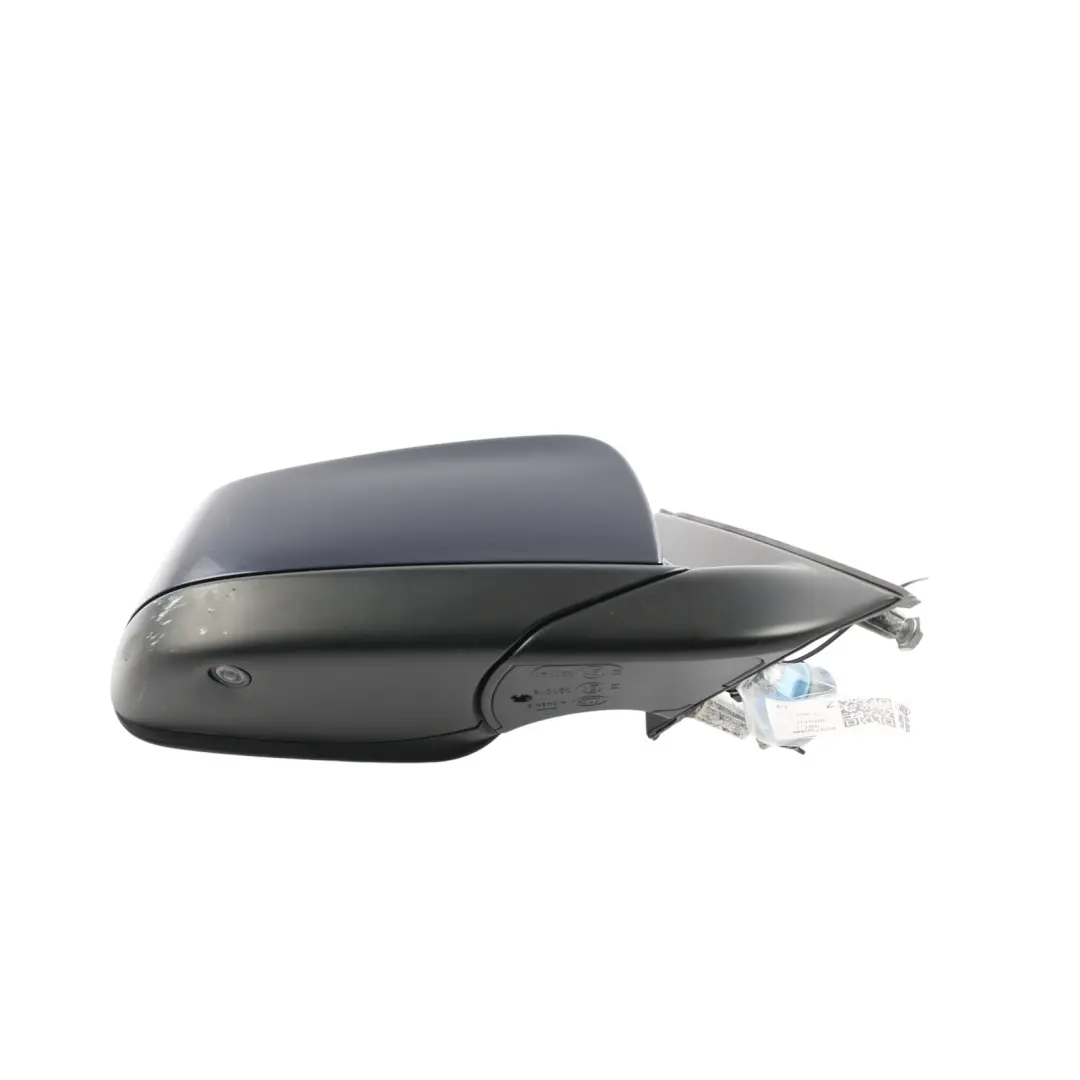 BMW F11 Side Wing Mirror Exterior Heated Right O/S Imperial Blue A89 - SKU RHD-7321846-IBB1 - Part number 7321846