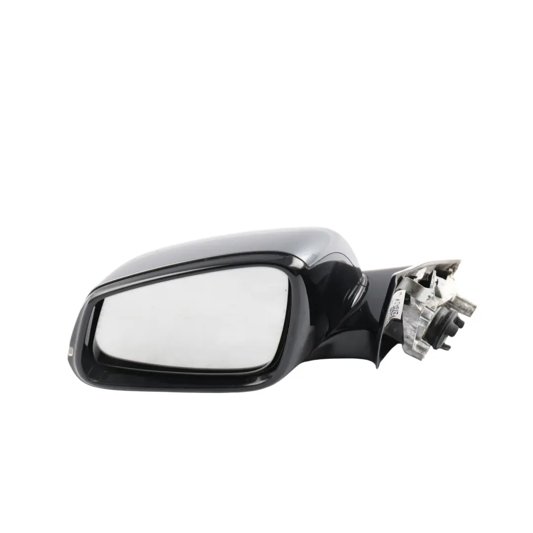 BMW 3 F30 F31 1 High Gloss Heated Left Wing Mirror N/S Mineralgrau Grey B39 - SKU RHD-7345659-MG1 - Part number 7345659