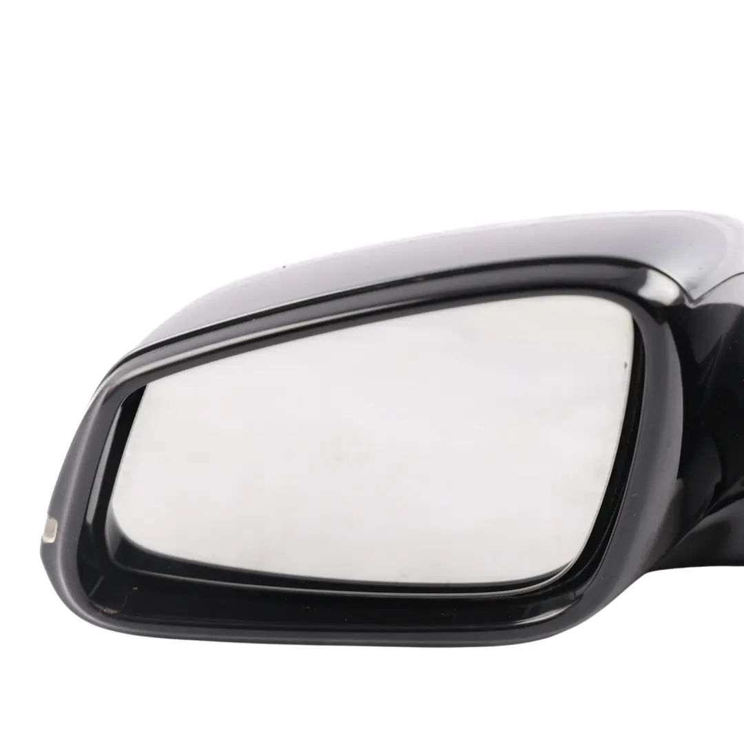 BMW 3 F30 F31 1 High Gloss Heated Left Wing Mirror N/S Mineralgrau Grey B39 - SKU RHD-7345659-MG1 - Part number 7345659