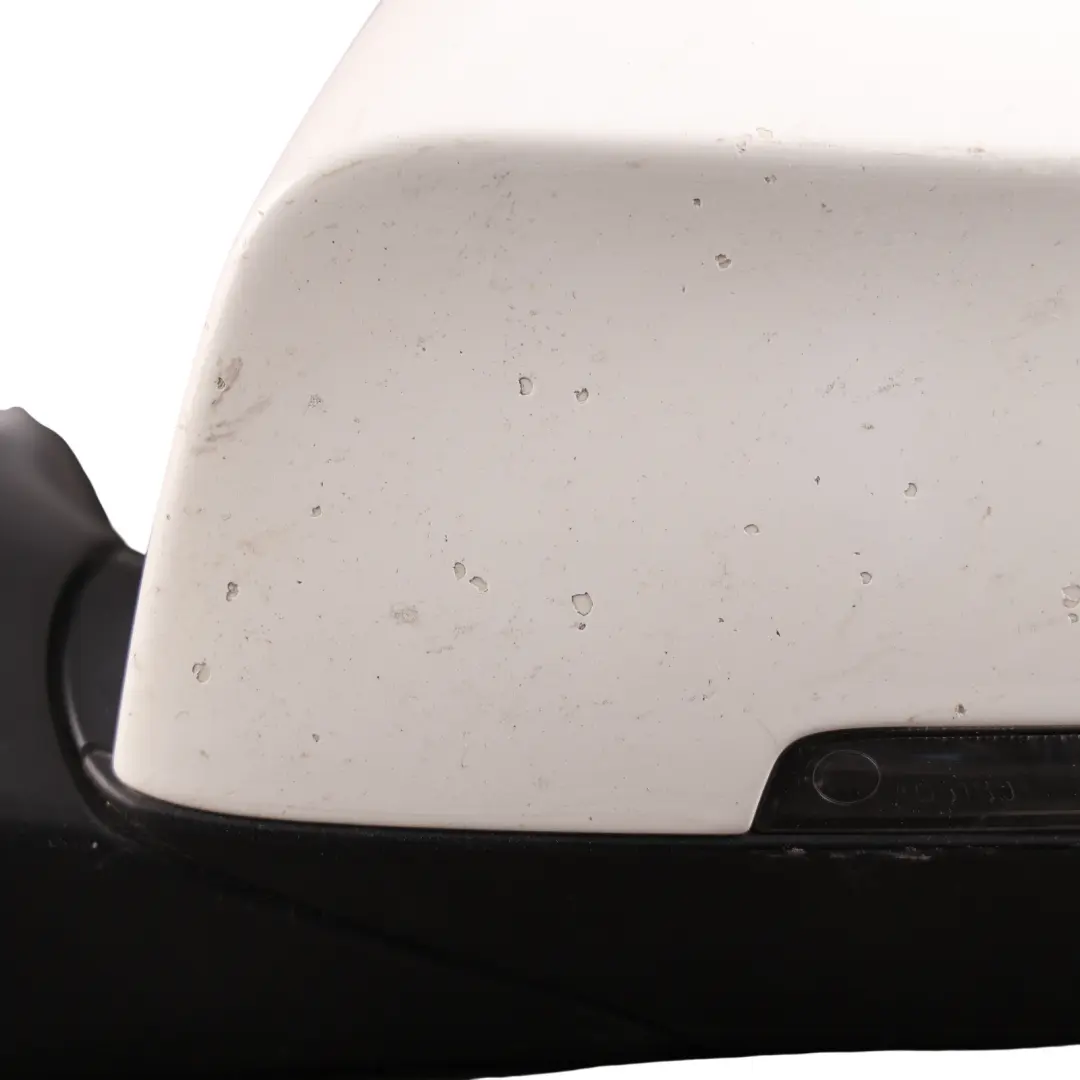 BMW F10 F11 LCI Wing Mirror Heated Left N/S Door Alpine White - 300 - SKU rhd-7350641-AW - Part number 7350641