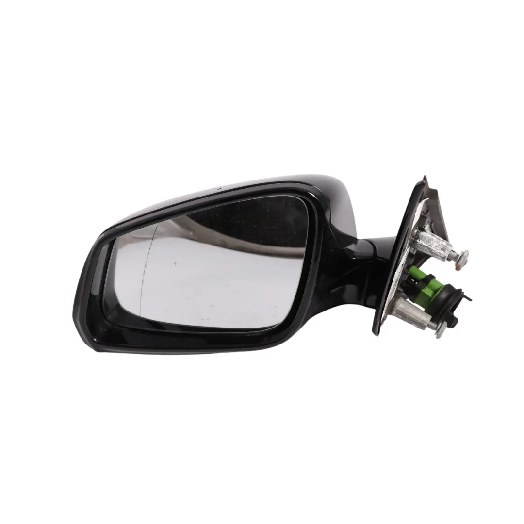 Door Wing Mirror BMW F10 F11 LCI Outside Left N/S Carbonschwarz Metallic - 416 to with Part number 7350645 Door Wing Mirror BMW F10 F11 LCI Outside Left N/S Carbonschwarz Metallic - 416 - SKU RHD-7350645-CAR - Part number 7350645