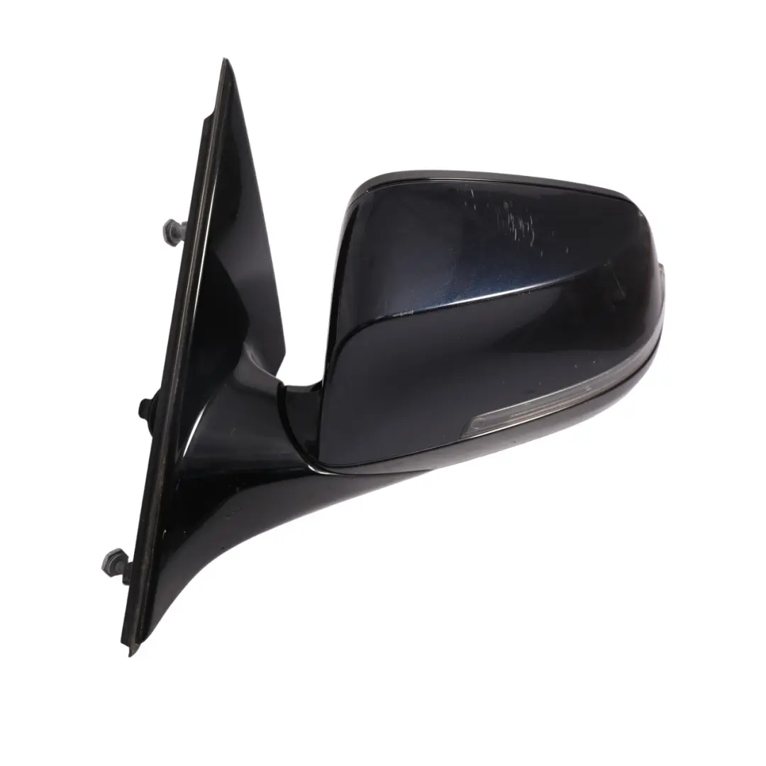 Door Wing Mirror BMW F10 F11 LCI Outside Left N/S Carbonschwarz Metallic - 416 to with Part number 7350645 Door Wing Mirror BMW F10 F11 LCI Outside Left N/S Carbonschwarz Metallic - 416 - SKU RHD-7350645-CAR - Part number 7350645