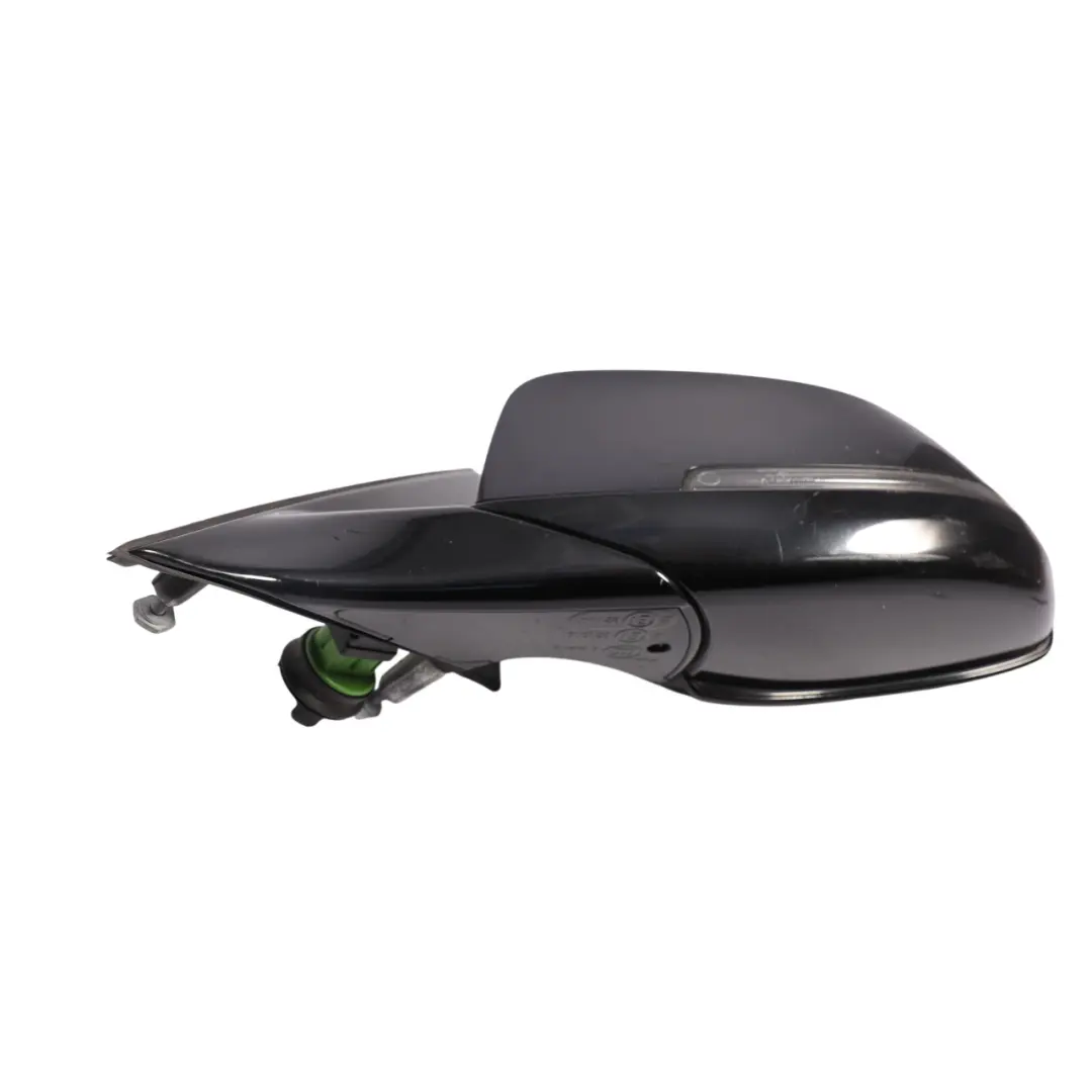 Door Wing Mirror BMW F10 F11 LCI Outside Left N/S Carbonschwarz Metallic - 416 to with Part number 7350645 Door Wing Mirror BMW F10 F11 LCI Outside Left N/S Carbonschwarz Metallic - 416 - SKU RHD-7350645-CAR - Part number 7350645