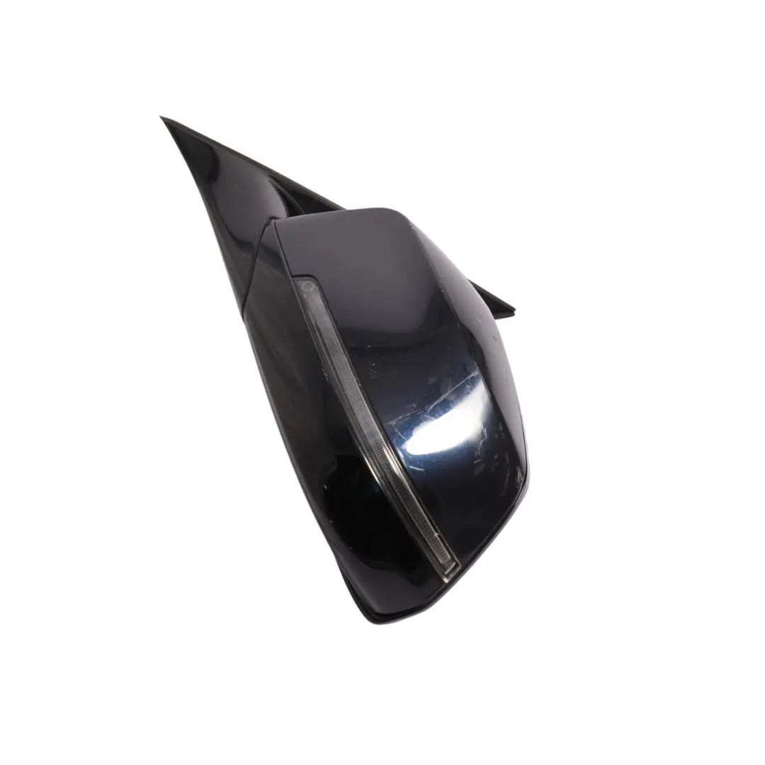  Door Wing Mirror BMW F10 F11 LCI Outside Left N/S Carbonschwarz Metallic - 416 - SKU RHD-7350645-CAR - Part number 7350645