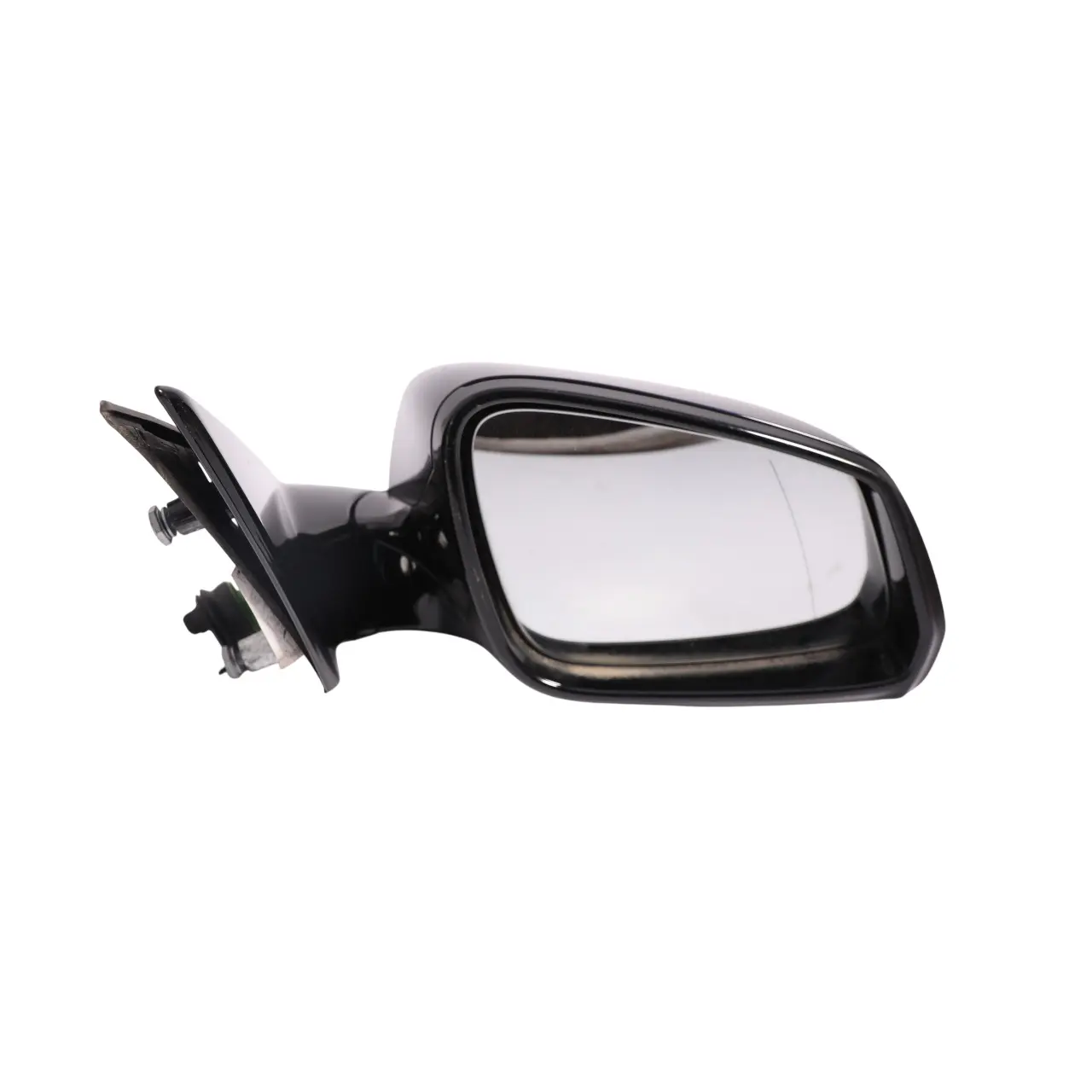 Door Wing Mirror BMW F10 F11 LCI Outside Heated Right O/S Carbonschwarz - 416