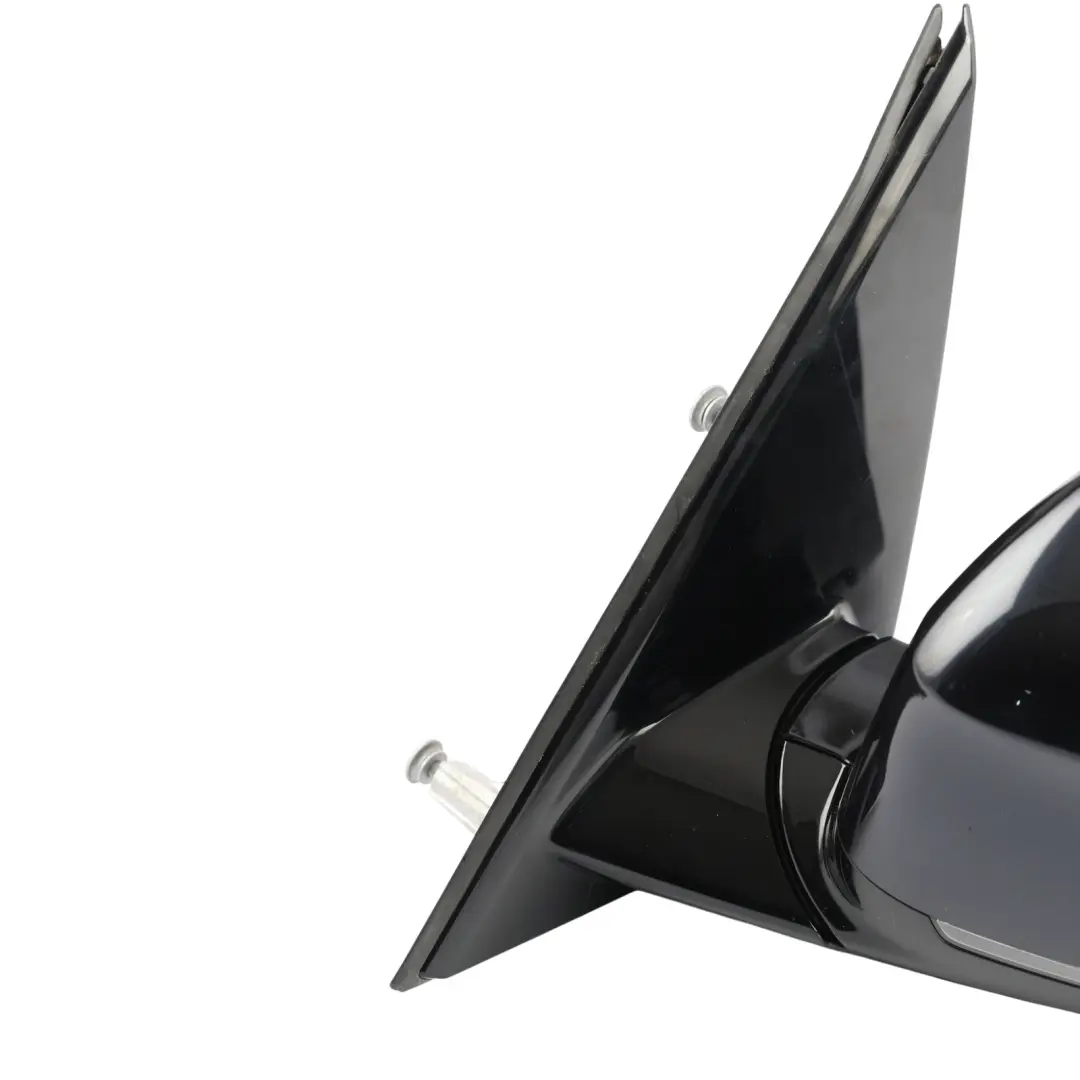 BMW X3 F25 M Sport Powerfold Wing Mirror Passenger Left N/S Carbonschwarz 416 - SKU RHD-7477941-CAR - Part number 7477941