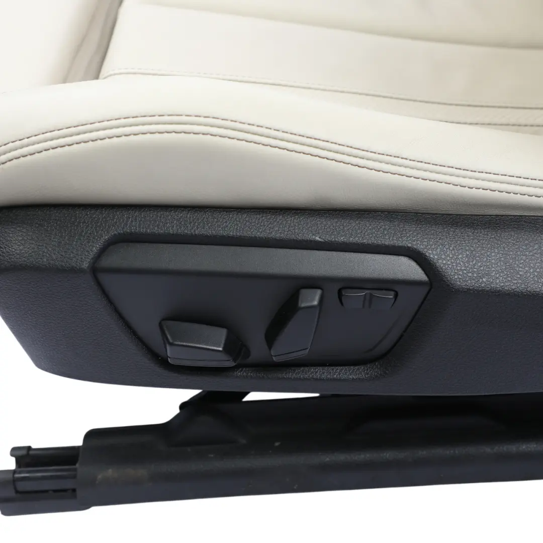 BMW F32 Front Sports Seat Heated Left N/S Individual Leather Cashmere Beige - SKU RHD-7986207-1 - Part number 7986207