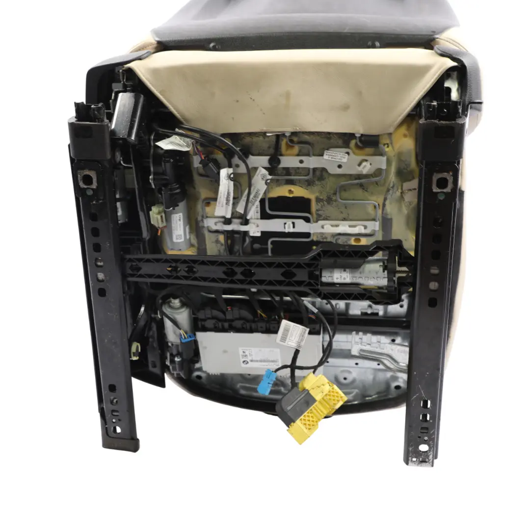 BMW F32 Front Sports Seat Heated Left N/S Individual Leather Cashmere Beige - SKU RHD-7986207-1 - Part number 7986207