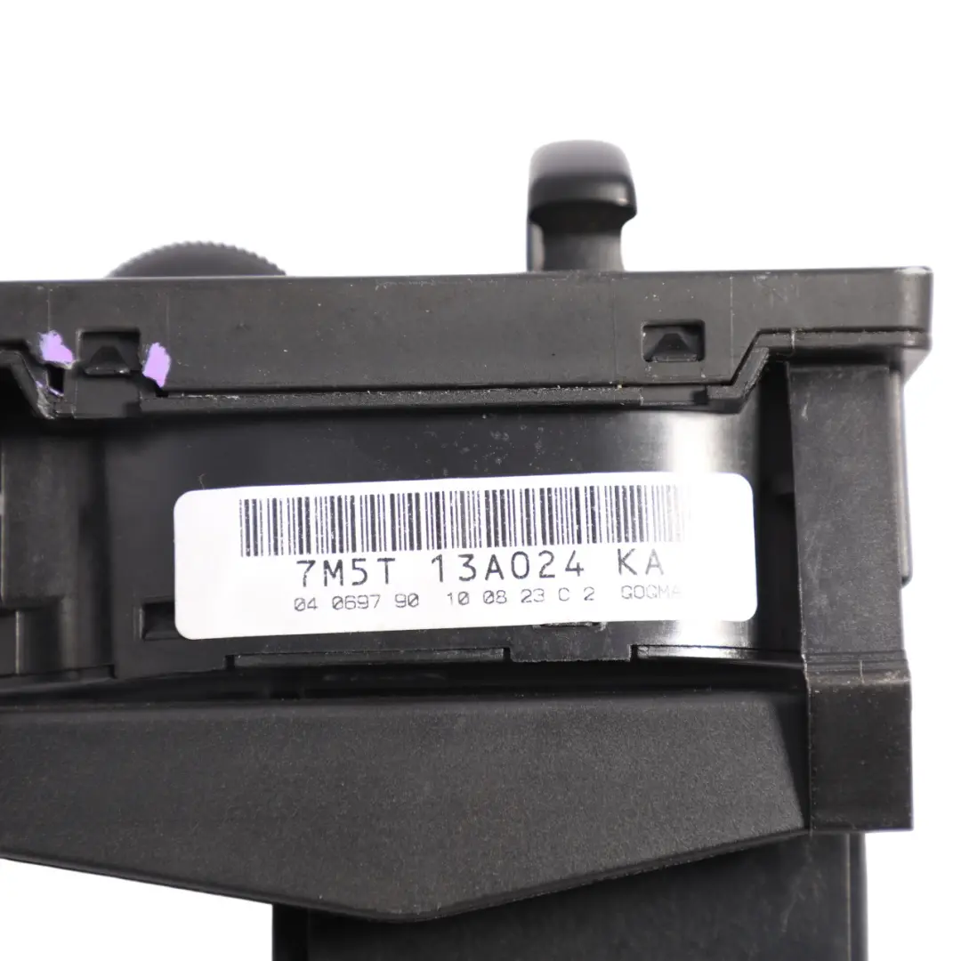 Ford Kuga C394 Headlight Fog Light Control Switch Panel - SKU RHD-7M5T-13A024-KA - Part number 7M5T-13A024-KA