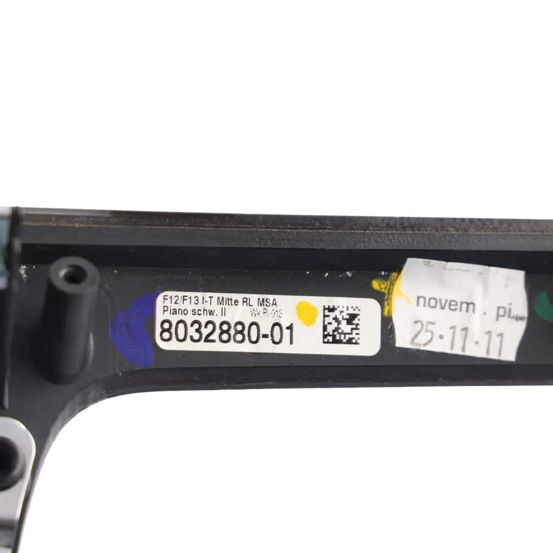 BMW F13 Front Dashboard Trim Cover Panel Centre Piano Black - SKU RHD-8032880 - Part number 8032880