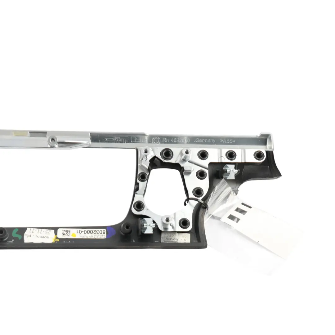 Front Dashboard Trim Cover Panel Centre Piano Black to BMW F13 with Part number 8032880 BMW F13 Front Dashboard Trim Cover Panel Centre Piano Black - SKU RHD-8032880 - Part number 8032880