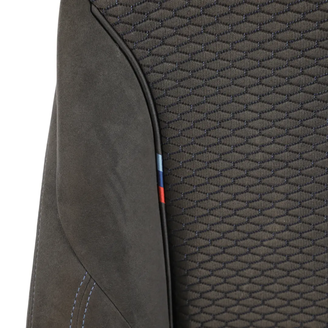 BMW F20 M Sport Front Left Sport Seat N/S Cloth Hexagon Alcantara Anthracit - SKU RHD-8055047-4 - Part number 8055047