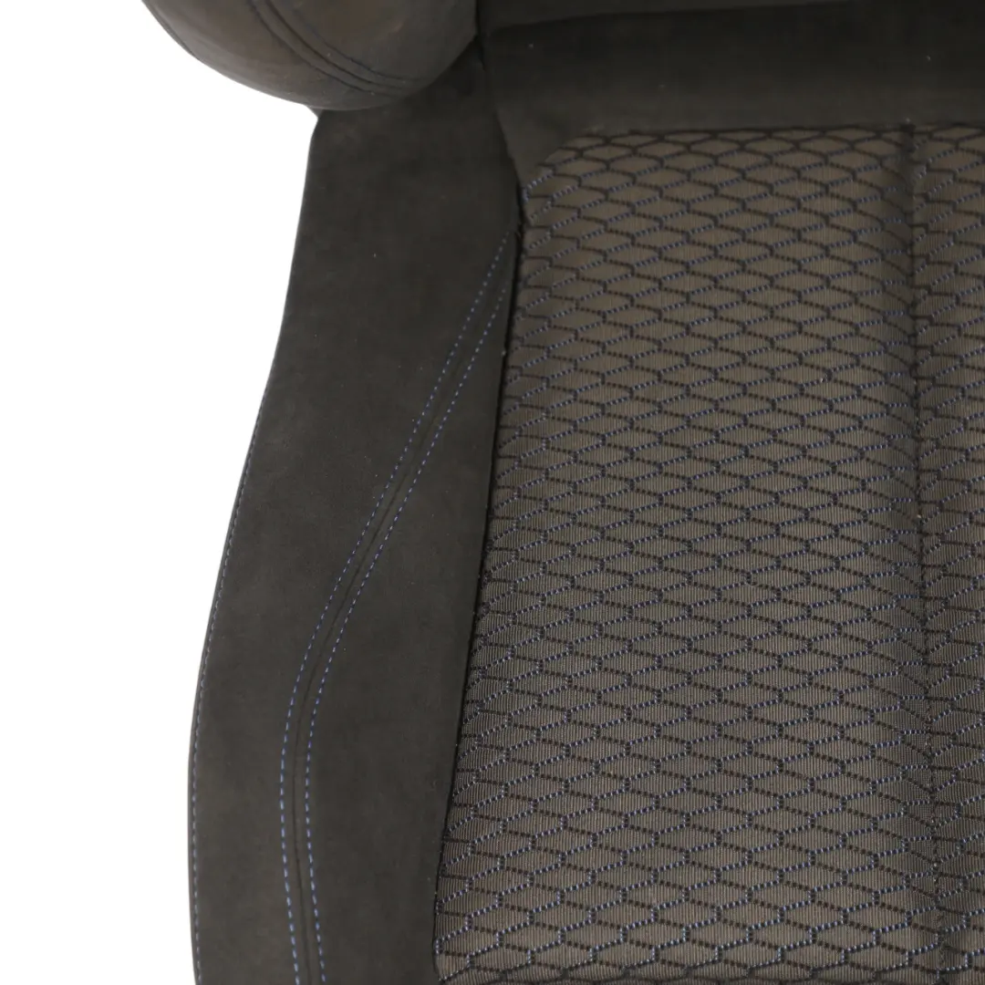 BMW F20 M Sport Front Left Sport Seat N/S Cloth Hexagon Alcantara Anthracit - SKU RHD-8055047-4 - Part number 8055047