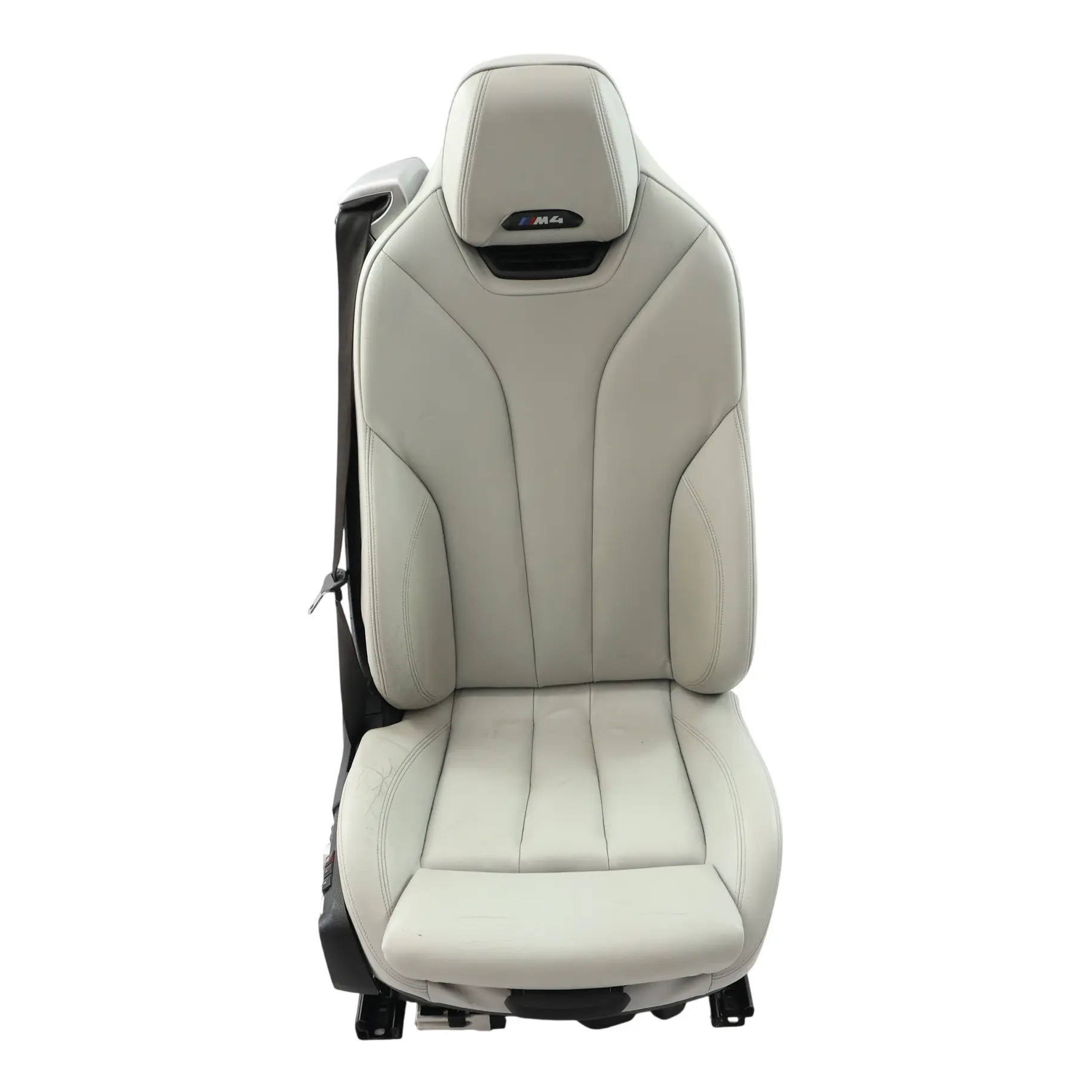 BMW F83 M4 Seat M Sport Memory Neck Heated Front Right O/S Leather Silverstone