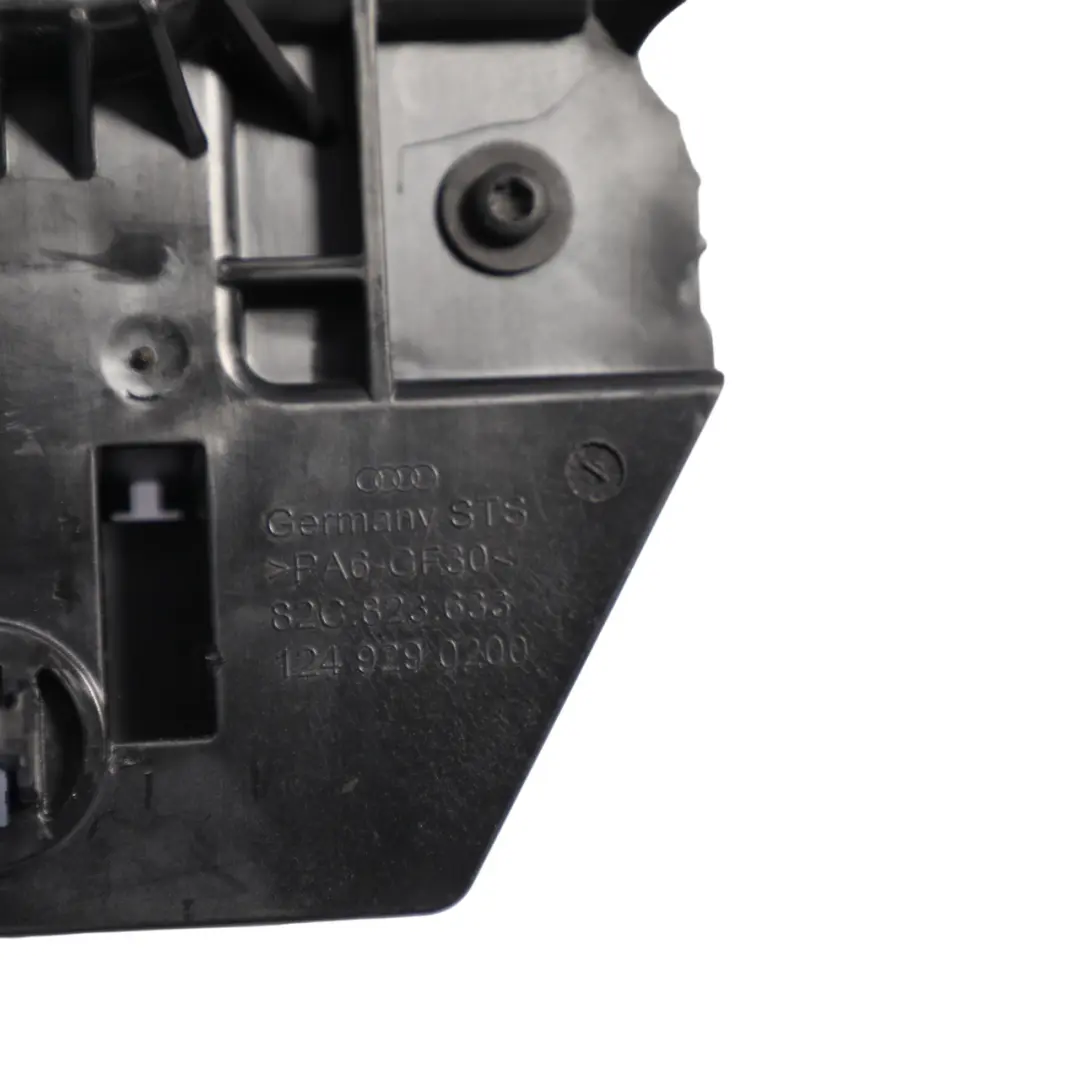 Mk2 Hood Bonnet Engine Cover Release Handle Lever Bracket to Audi A1 GB with Part number 82C823633 Audi A1 GB Mk2 Hood Bonnet Engine Cover Release Handle Lever Bracket - SKU RHD-82C823633 - Part number 82C823633