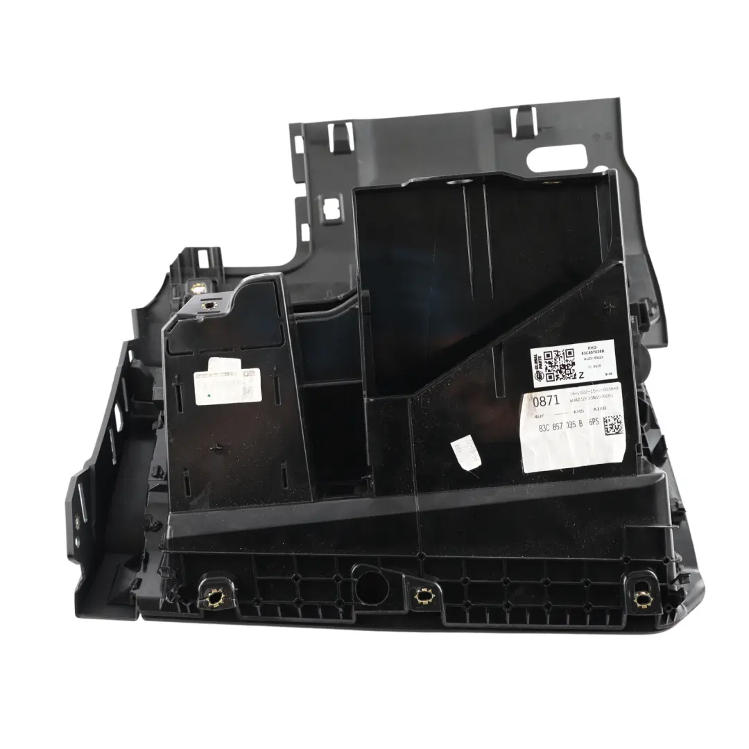 Glove Box Dashboard Compartment Tray Box to Audi Q3 F3 with Part number 83C857035B Audi Q3 F3 Glove Box Dashboard Compartment Tray Box - SKU RHD-83C857035B - Part number 83C857035B
