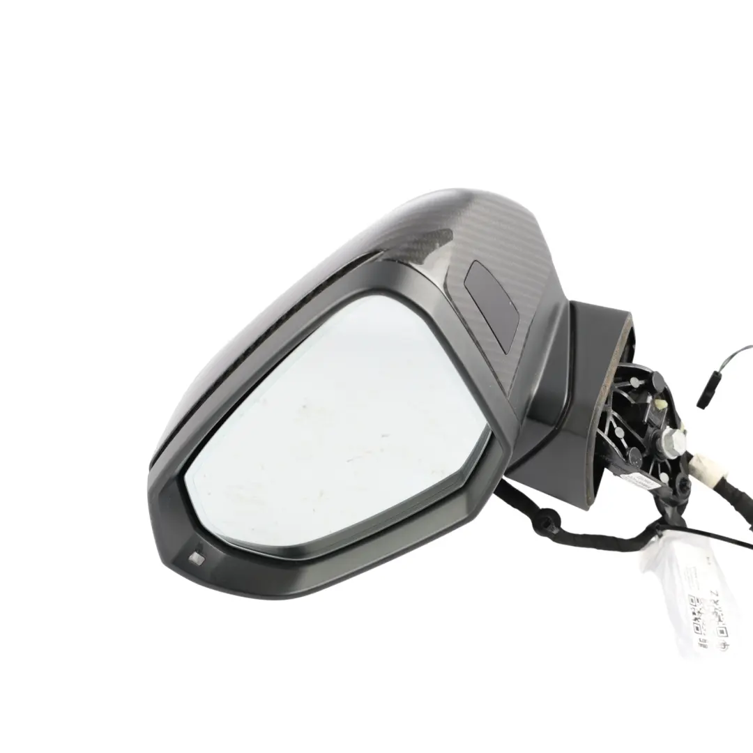 Wing Mirror Side View Electric Exterior Carbon Left N/S to Audi Q3 F3 with Part number 83C857409J Audi Q3 F3 Wing Mirror Side View Electric Exterior Carbon Left N/S - SKU RHD-83C857409J-CARBON - Part number 83C857409J