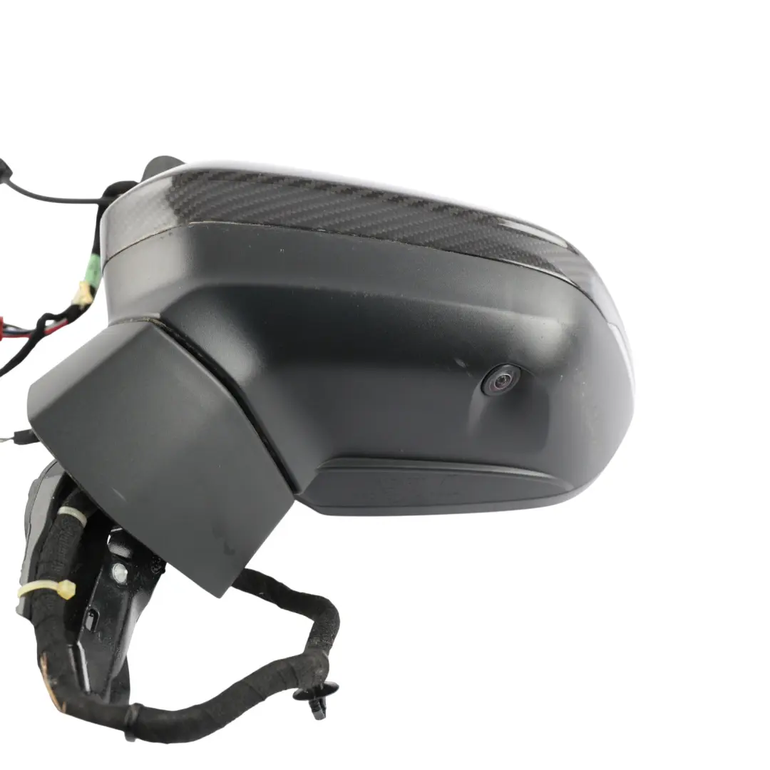 Wing Mirror Side View Electric Exterior Carbon Left N/S to Audi Q3 F3 with Part number 83C857409J Audi Q3 F3 Wing Mirror Side View Electric Exterior Carbon Left N/S - SKU RHD-83C857409J-CARBON - Part number 83C857409J