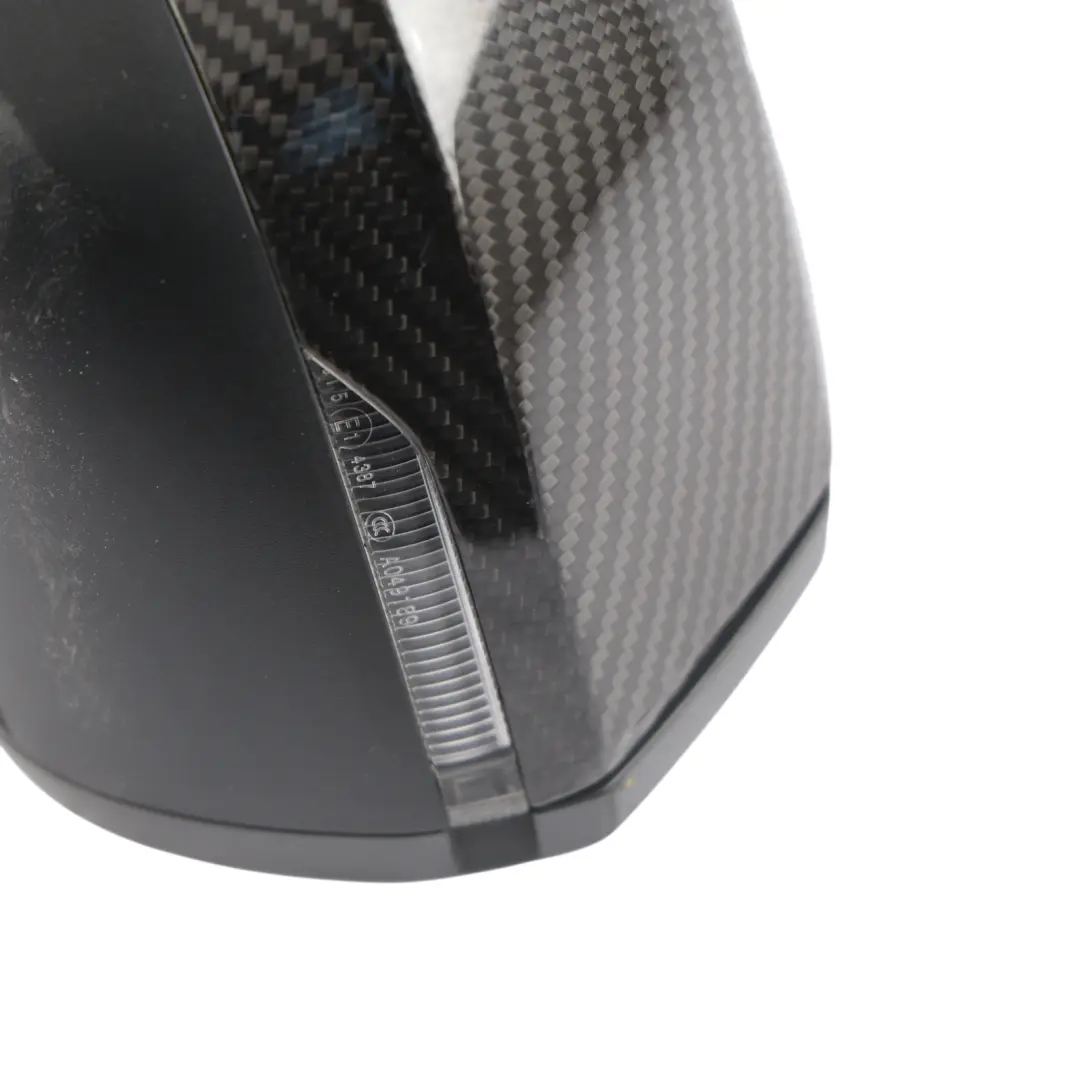 Audi Q3 F3 Wing Mirror Side View Electric Exterior Carbon Left N/S - SKU RHD-83C857409J-CARBON - Part number 83C857409J