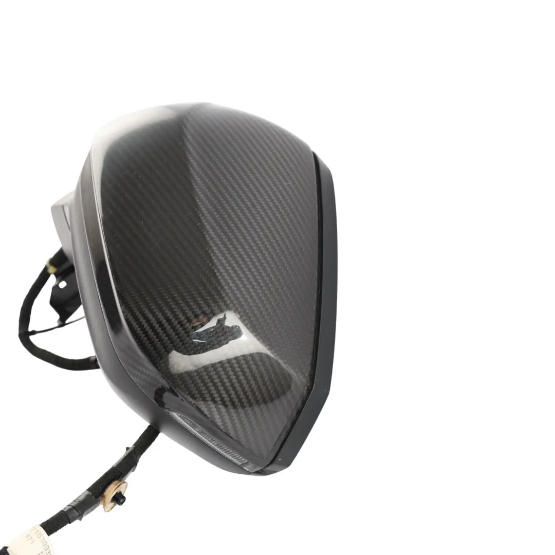 Wing Mirror Side View Electric Exterior Carbon Left N/S to Audi Q3 F3 with Part number 83C857409J Audi Q3 F3 Wing Mirror Side View Electric Exterior Carbon Left N/S - SKU RHD-83C857409J-CARBON - Part number 83C857409J