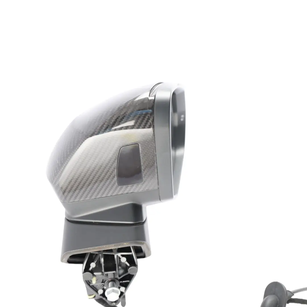 Audi Q3 F3 Wing Mirror Side View Electric Exterior Carbon Right O/S 83C857410J - SKU RHD-83C857410J-CARBON - Part number 83C857410J-CARBON