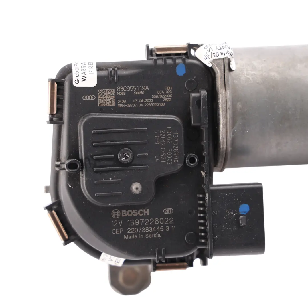 RSQ3 F3 Windscreen Wiper Linkage Motor System Drive Unit 83C955119 to Audi Q3 with Part number 83C955119A Audi Q3 RSQ3 F3 Windscreen Wiper Linkage Motor System Drive Unit 83C955119 - SKU RHD-83C955119A - Part number 83C955119A