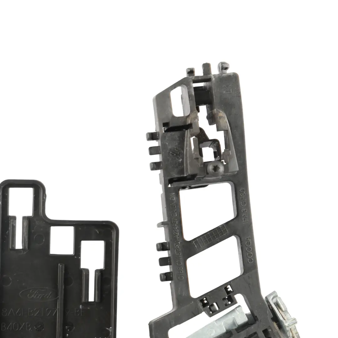 Front Door Handle Carrier Bracket Left N/S to Ford Fiesta Mk7 with Part number 8A61-A224A37-DN Ford Fiesta Mk7 Front Door Handle Carrier Bracket Left N/S - SKU RHD-8A61-A224A37-DN - Part number 8A61-A224A37-DN
