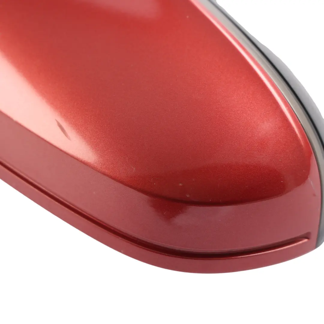 Audi A4 B8 Wing Mirror Electric Heated Right O/S Garnet Red Pearl Effect - Z3F - SKU RHD-8K2857410AF-GAR - Part number 8K2857410AF
