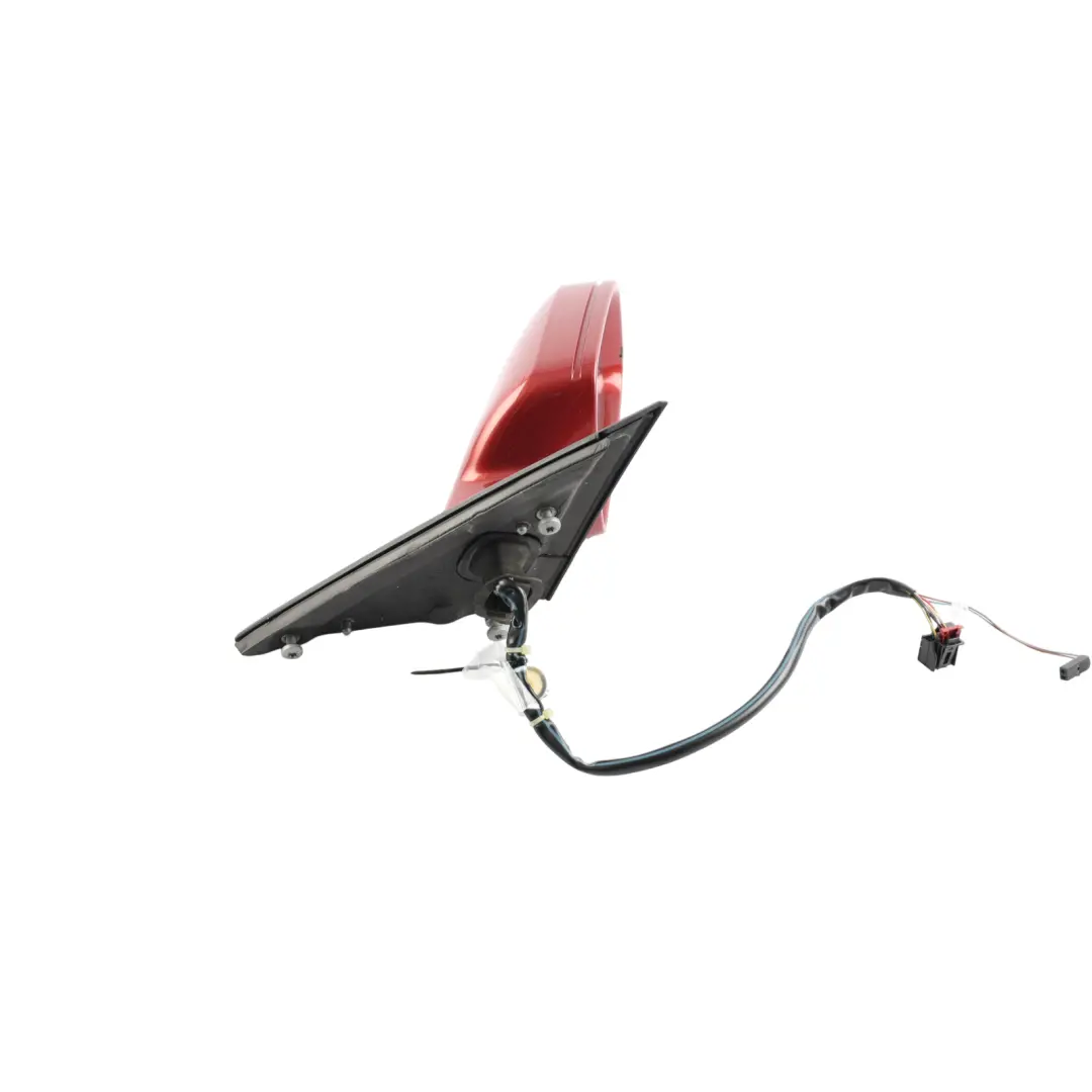 Audi A4 B8 Wing Mirror Electric Heated Right O/S Garnet Red Pearl Effect - Z3F - SKU RHD-8K2857410AF-GAR - Part number 8K2857410AF