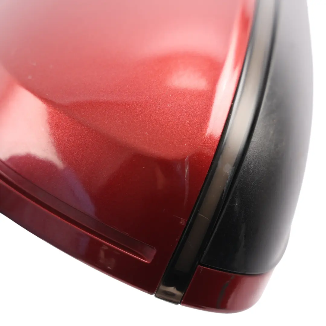 Audi A4 B8 Wing Mirror Electric Heated Right O/S Garnet Red Pearl Effect - Z3F - SKU RHD-8K2857410AF-GAR - Part number 8K2857410AF