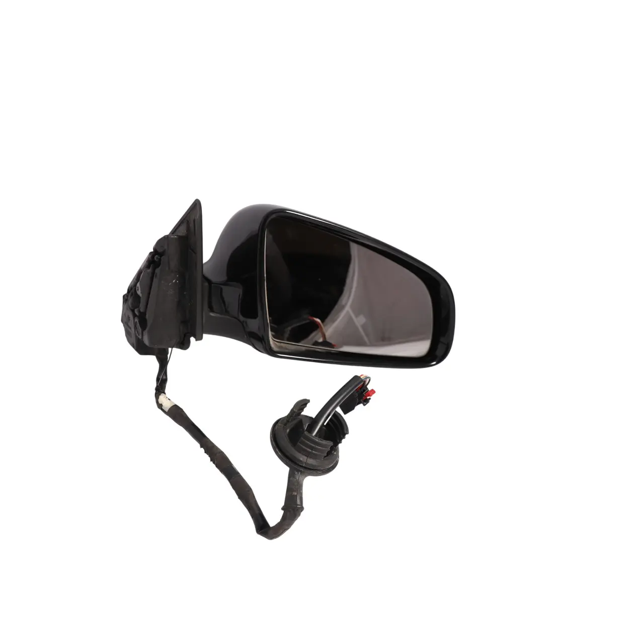 Audi A3 8P Side View Wing Mirror Right O/S Brilliant Black - Y9B 8P2858532G