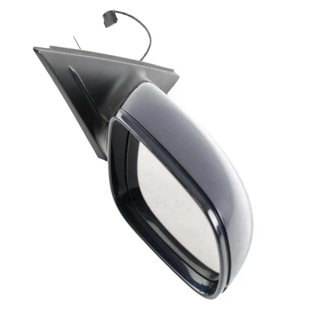 Audi Q5 8R Wing Mirror Electric Right O/S Ocean Blue Pearl Effect - Z5A - SKU RHD-8R2857410F-OBL1 - Part number 8R2857410F